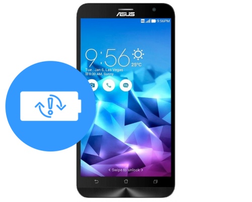 Замена аккумулятора (батареи) ASUS ZenFone 2 Deluxe SE